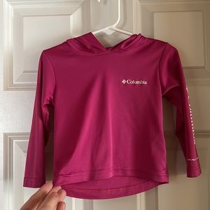 Columbia Toddler Hooded Omni Shade Shirt 2t